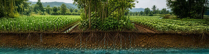 How Micro-Forests Improve Groundwater Levels in Farmland